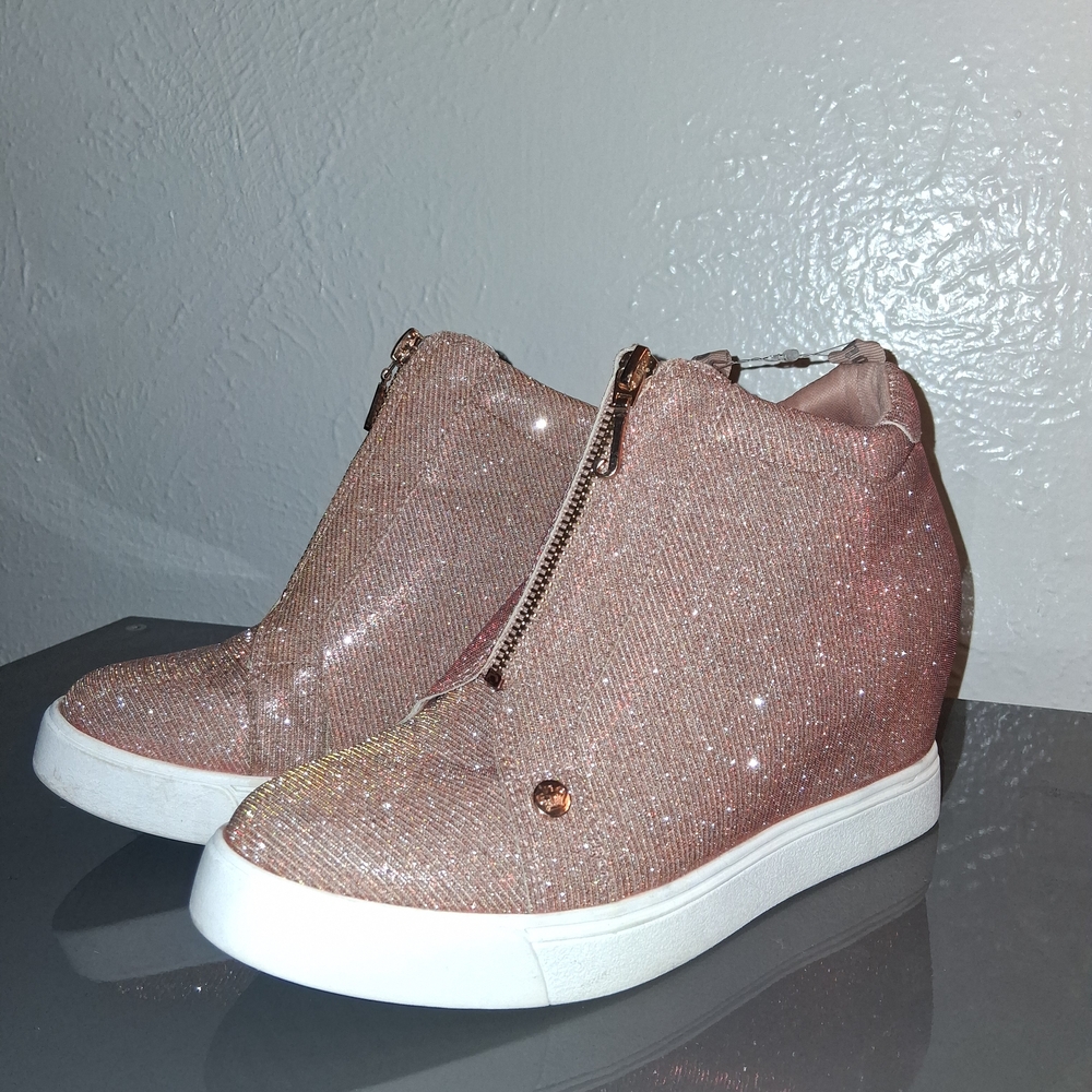 Juicy Couture Glitter Pink Sneakers